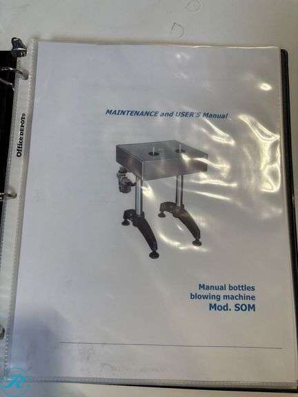 IC Filling Systems Manual Bottle Blowing Machine Mod. SOM - Roller Auctions