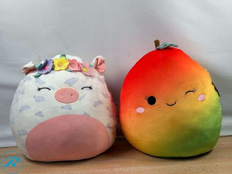 (3) Assorted Squishmallows- (2) Like New, (1) Used - Roller Auctions