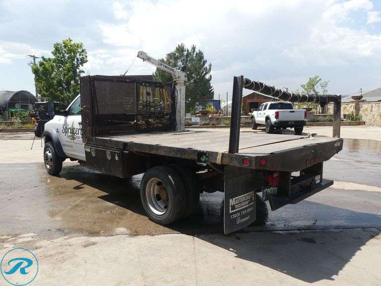 2015  Ram  4500  Regular Cab   4WD  Flatbed Truck - Roller Auctions