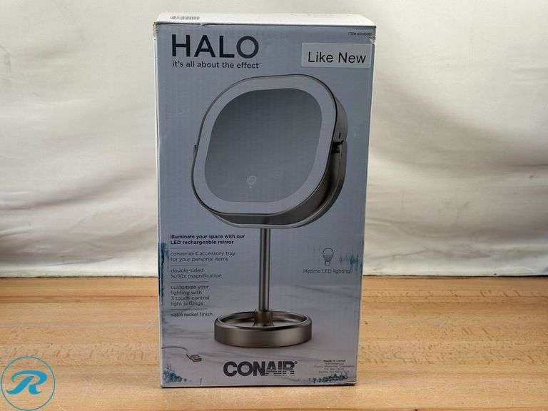 Conair LED Double-Sided 1x/10x Vanity Mirror - Like New - Roller Auctions
