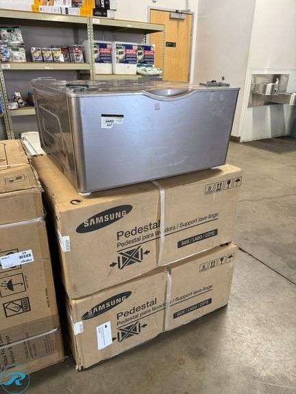 (3) Samsung 334997 Universal Laundry Pedestals / Storage Drawers