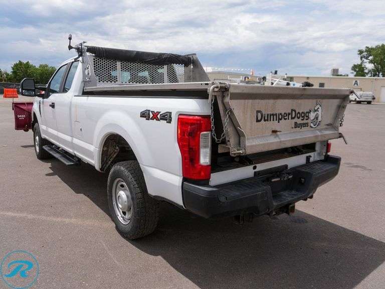 2017  Ford  F250  Super Duty XL  4WD Super Cab Slide-In  Dump Truck - Roller Auctions