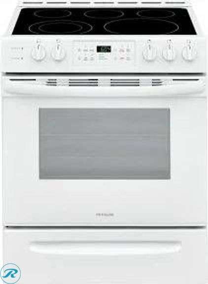Freestanding Frigidaire Range FCRC3005AW, White