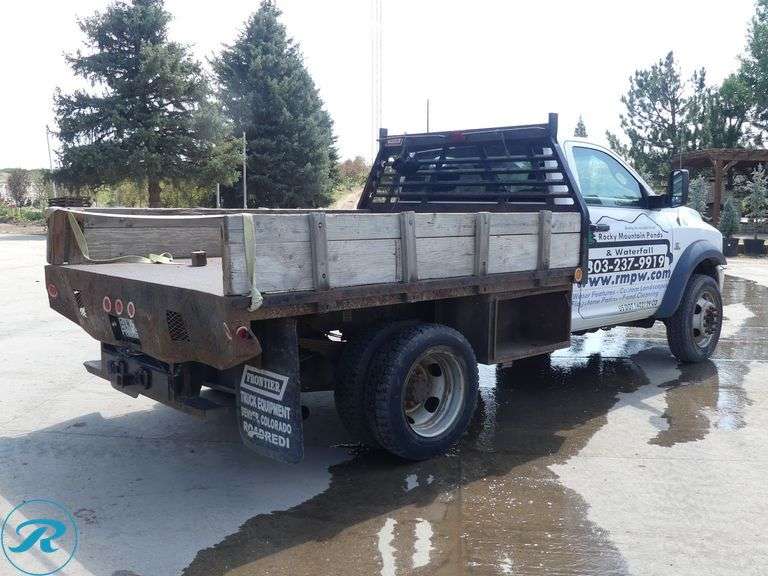 2012 Ram 5500 Regular Cab 4WD Flatbed Truck - Roller Auctions