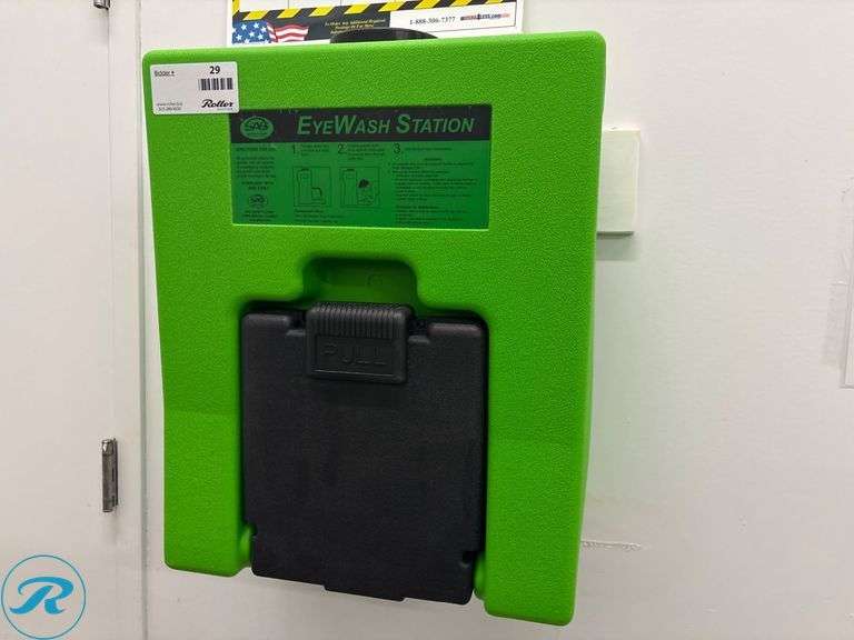 SAS Safety Corp Gravity-Flow Eyewash Station, ANSI Z358.1 Compliant