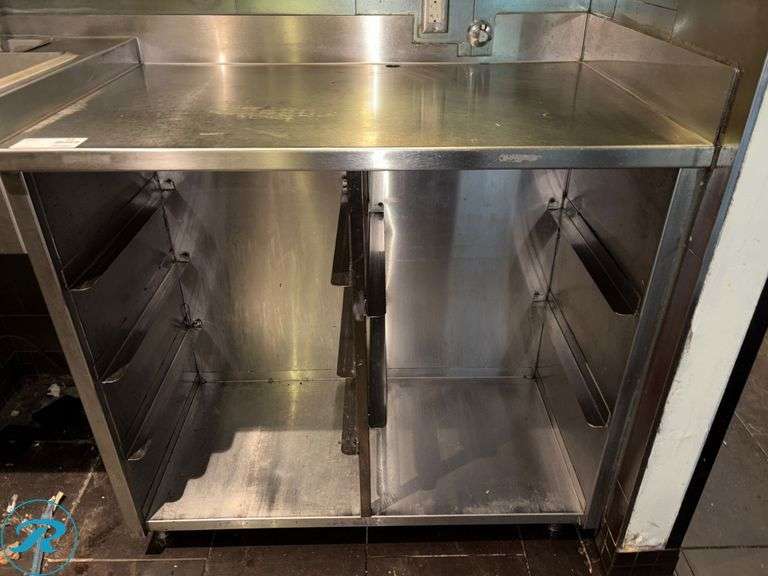 Stainless Steel Sink and Workstation 70” x 28” x 45”H - Roller Auctions