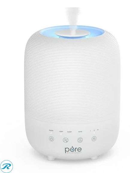 Pure Enrichment® HUME™ Sense Top Fill Humidifier, 2-Pk- Like New - Roller Auctions