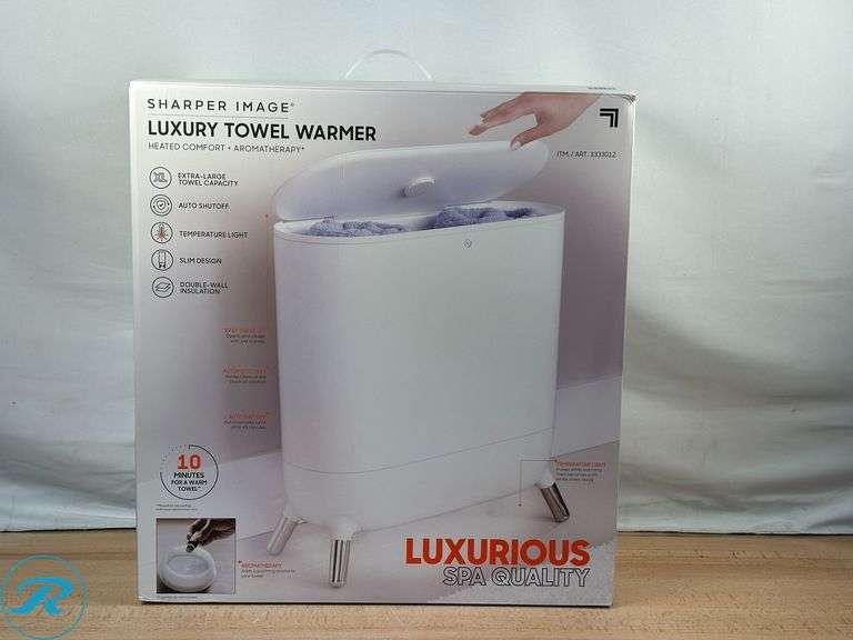 Sharper Image SpaStudio Towel Warmer - Used - Small Damage - Roller Auctions