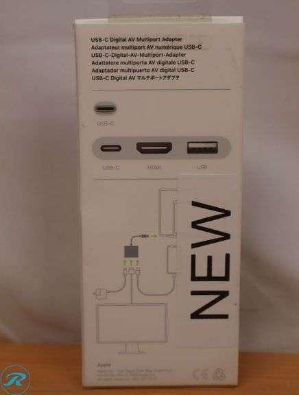 Apple - USB Type-C Digital AV Multiport Adapter -New - Roller Auctions