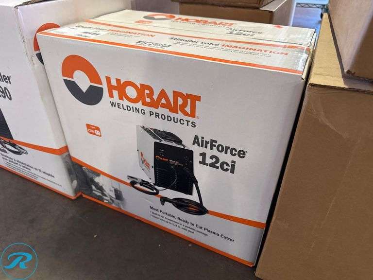 New Hobart AirForce 12ci Plasma Cutter with 120V Input