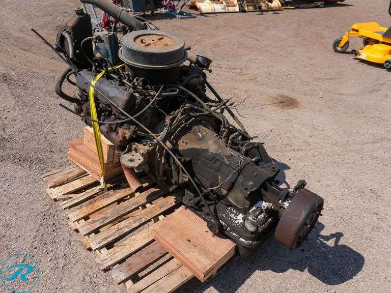 7.3L 8-Cylinder Diesel Engine With Transmission - Roller Auctions