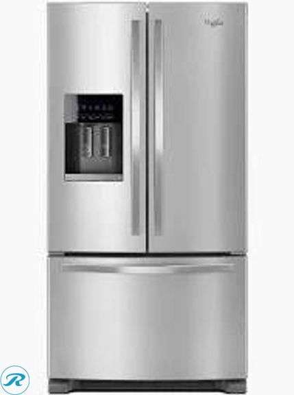 Frigidaire Gallery GRFC2353AF 22.6-Cu Ft Counter-Depth 3-Door French Door Refrigerator