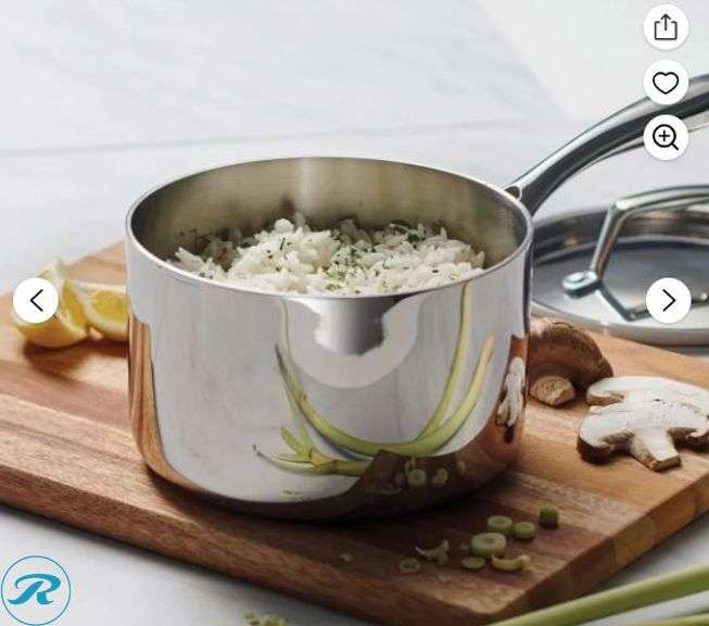 Tramontina 4 Piece Tri-Ply Clad Sauce Pan Set- New - Roller Auctions