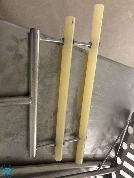 Stainless Steel Food-Safe Utensils with Scrapers and Rakes - Roller Auctions
