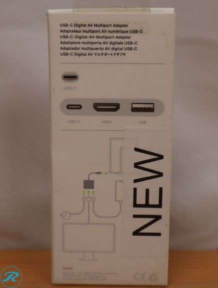 Apple - USB Type-C Digital AV Multiport Adapter -New - Roller Auctions