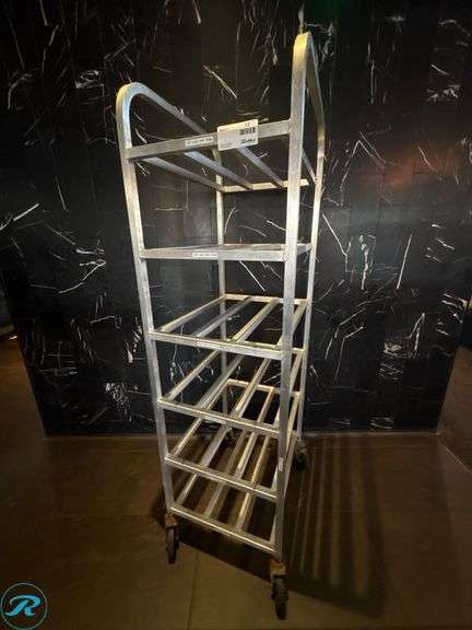 6-Tier Metal Rack on Casters for Storage - Roller Auctions