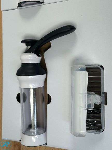 (2) OXO Softworks 20 Piece Cookie Press Set - Used - Roller Auctions