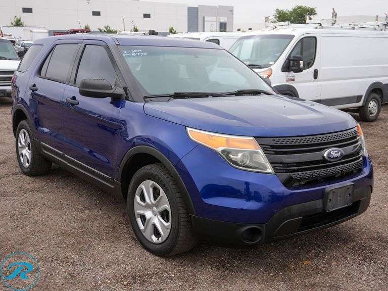 2014  Ford  Explorer  AWD  Police Interceptor SUV - Roller Auctions