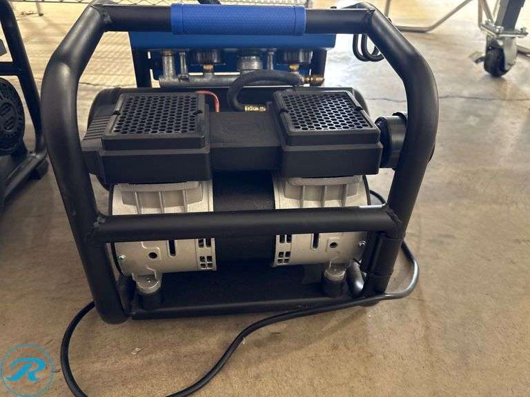 Kobalt Quiet Tech 2-Gallon Oil-Free Electric Air Compressor (1.7 SCFM @ 90 PSI) - Roller Auctions