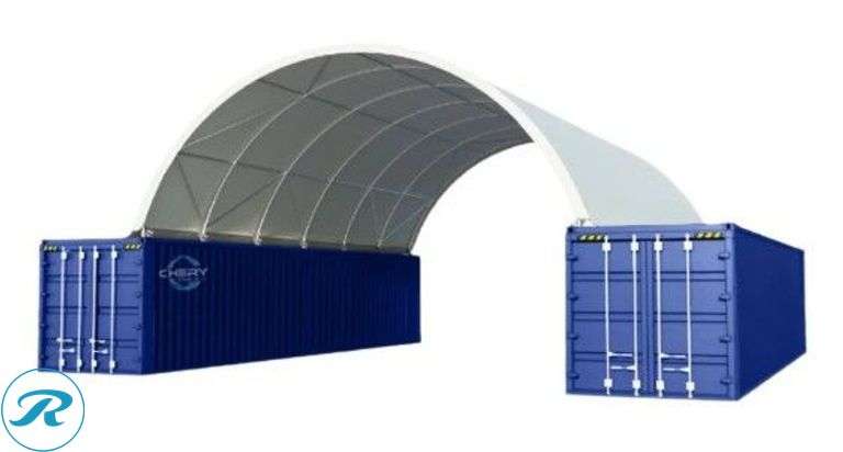 New Greatbear C404013 Dome Container Shelter, 40' x 40' x 13' - Roller Auctions