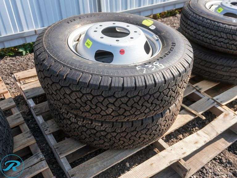 (2) 2012 BF Goodrich Rugged Trail T/A Tires with Rims, 245/75R17