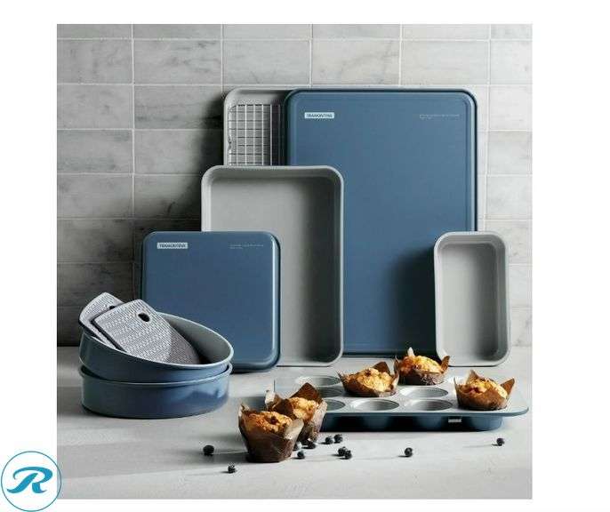Tramontina 11-piece Ceramic Bakeware Set- Like New - Roller Auctions