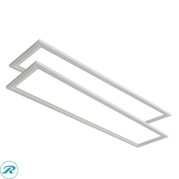 (2) Artika Sunray 1'x4' Flat Panel LED Light, 2-pack - New - Open Box - Roller Auctions