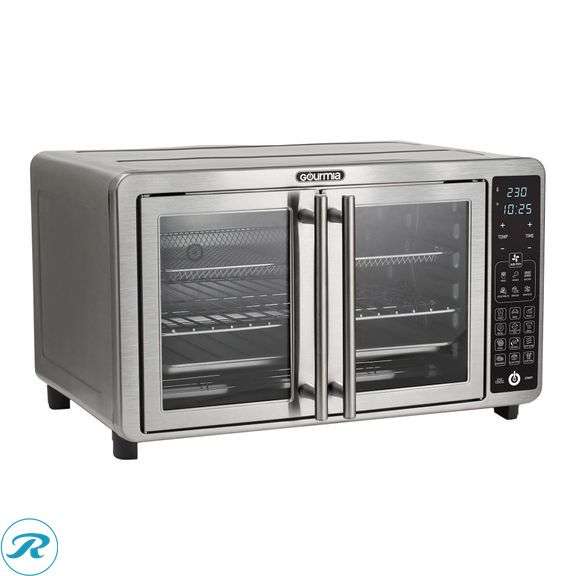 Gourmia XL French Door Countertop Air Fryer Oven - New - Roller Auctions