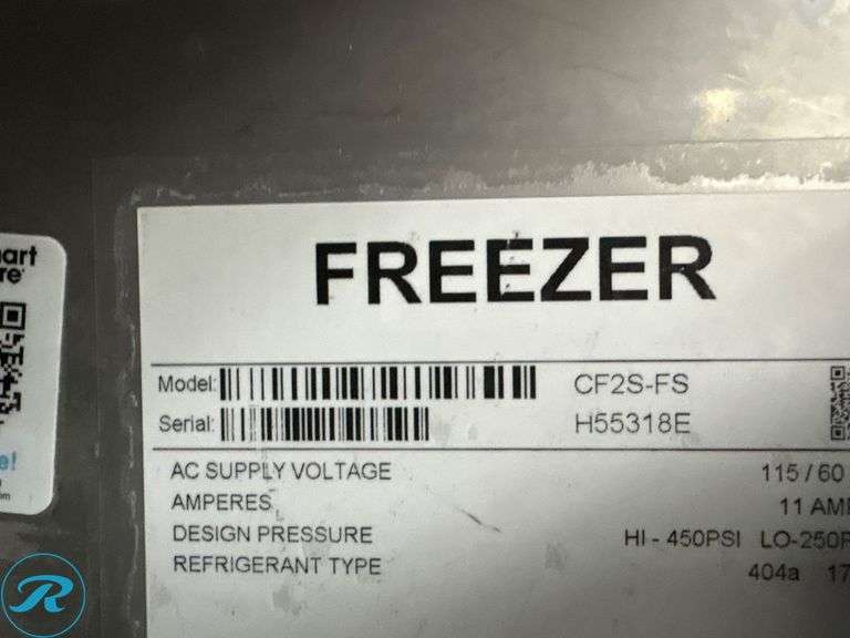 Hoshizaki CF2S-FS 2-Door Reach In Freezer On Casters - Roller Auctions