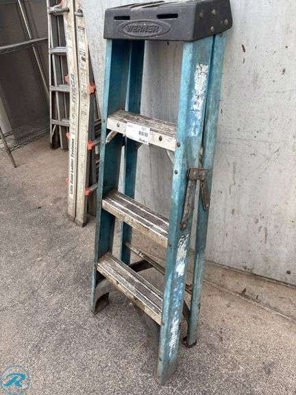Werner Aluminum Step Ladder - Roller Auctions