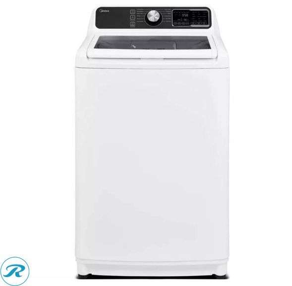 Midea MLV45N3BWW Top Load Washer, 4.5 Cubic Feet, White, 120V
