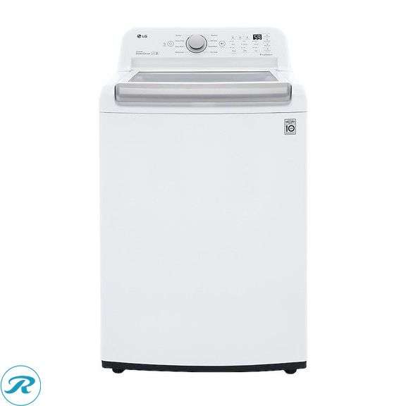 (1) New- LG ColdWash High Efficiency Impeller Extra Large Top-Load Washer ( White ) ENERGY STAR (Total of 1 Washer) (See Photos for condition)