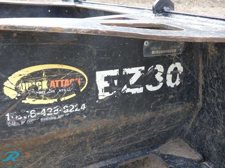 Quick Attach EZ30 Tree Spade Attachment to Fit Skid Steer Loader - Roller Auctions