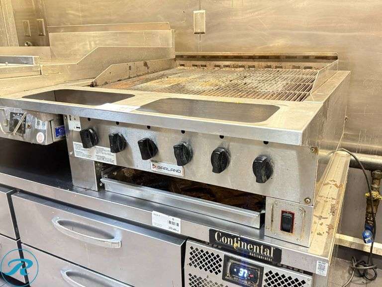 Garland HEEGM36CL Gas Countertop Charbroiler, 36in - Roller Auctions