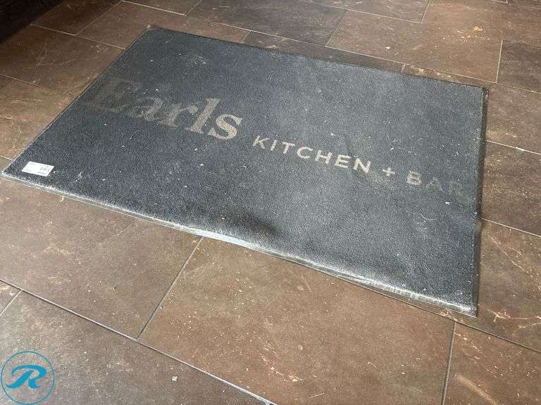 Floor Mat with Branding, 67” x 44” - Roller Auctions