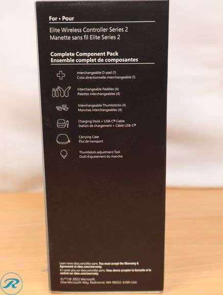 Xbox - Elite Series 2 Complete Component Pack - Black - Like New - Roller Auctions