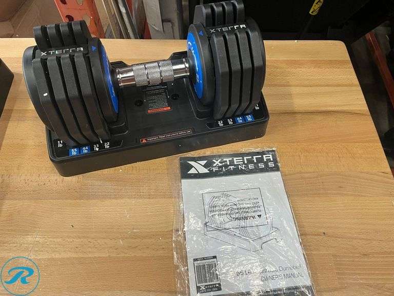 Xterra Adjustable Dumbbell - New - No Box - Roller Auctions