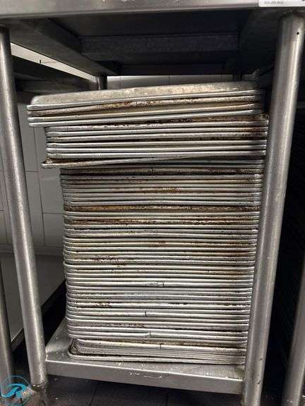 Approximately (120) Full Size Aluminum Sheet Pans - Roller Auctions