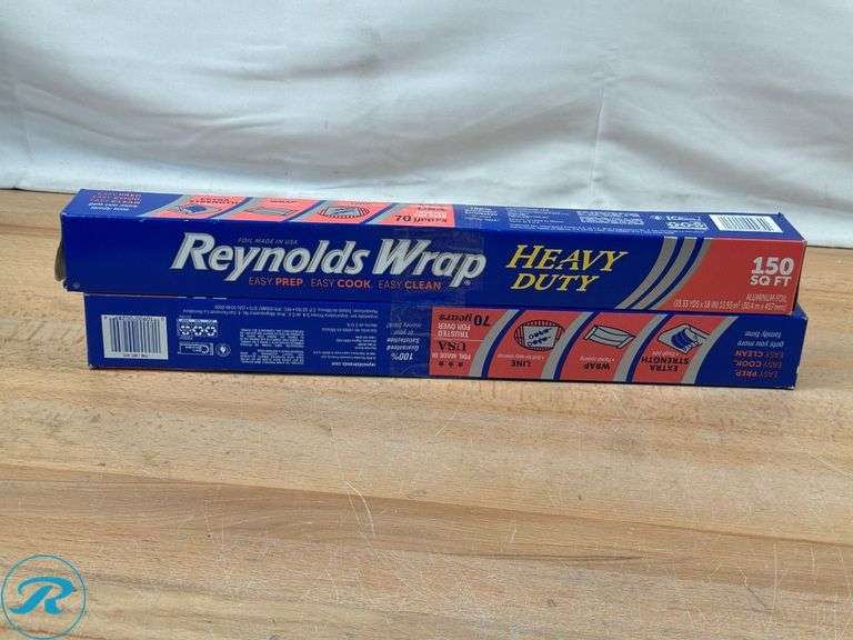 (3) Assorted Heavy Duty Aluminum Foil - New/Open Box - Roller Auctions