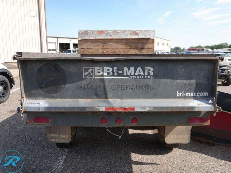 2007  Bri-Mar  DT610  T/A Hydraulic Dump Trailer - Roller Auctions