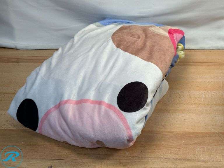 (2) Character Oversized Kids Floor Lounger, Hello Kitty- (1) New, (1) Like New, Both are missing Plush Insert - Roller Auctions