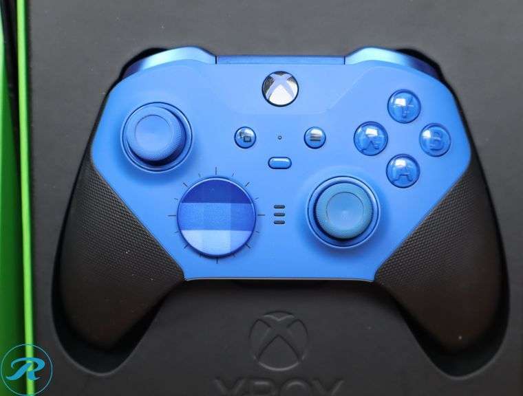 (2) Microsoft - Elite Series 2 Core Wireless Controller for Xbox - Blue - Used - Roller Auctions