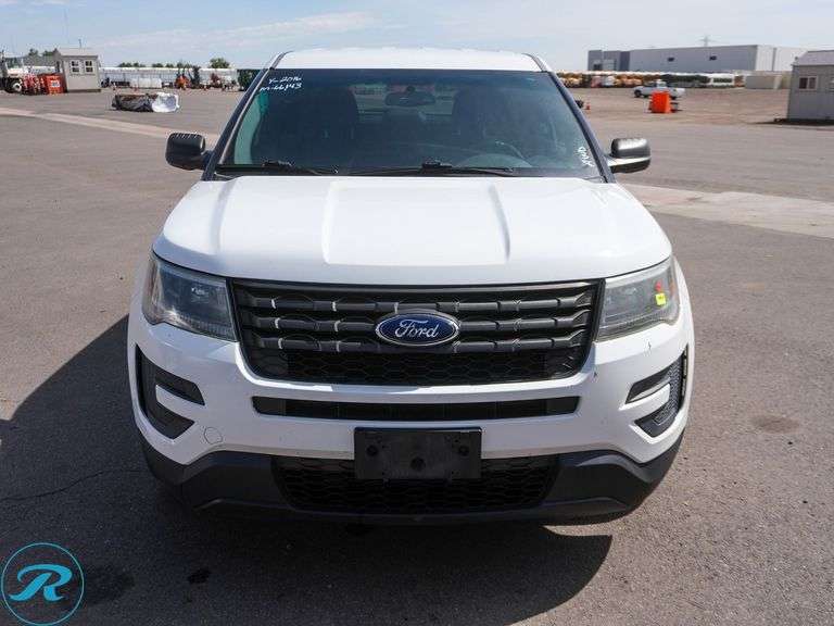 2016 Ford Explorer AWD Police Interceptor SUV - Roller Auctions