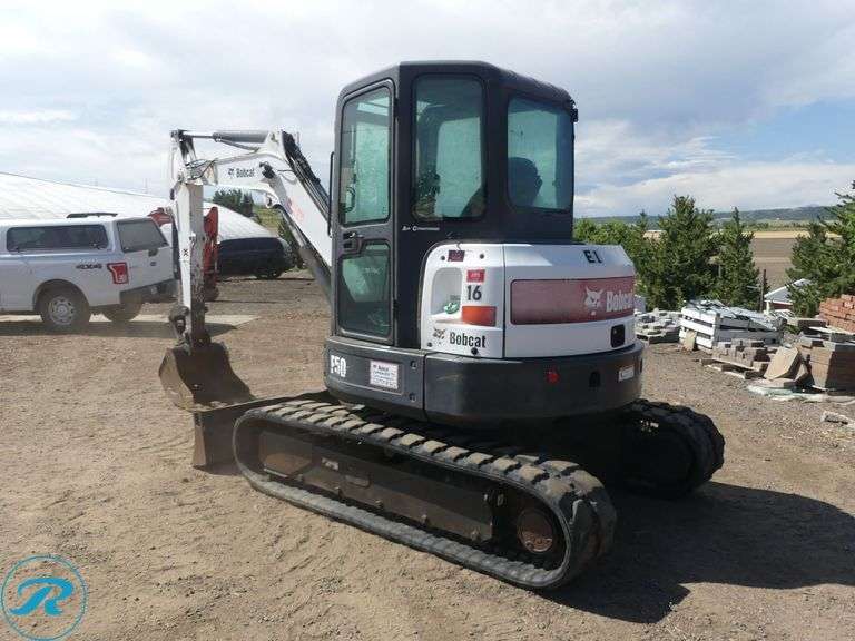 2011  Bobcat  E50  Hydraulic   Mini Excavator - Roller Auctions