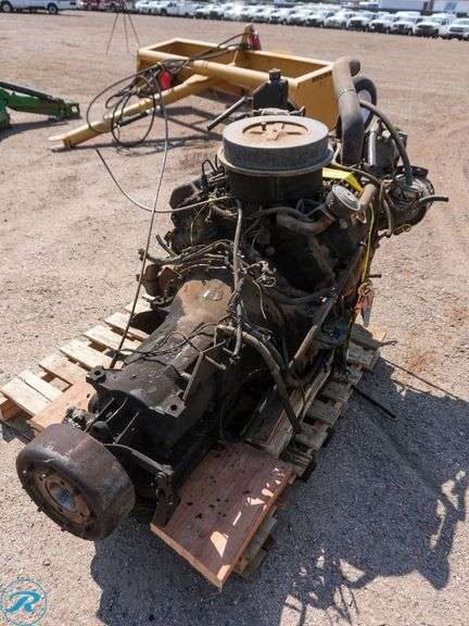 7.3L 8-Cylinder Diesel Engine With Transmission - Roller Auctions