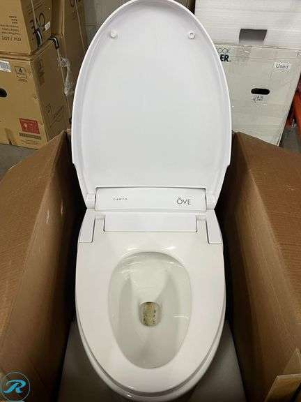 OVE Decors Awake Tankless Smart Bidet Toilet with Remote Control - Used/Untested - Roller Auctions
