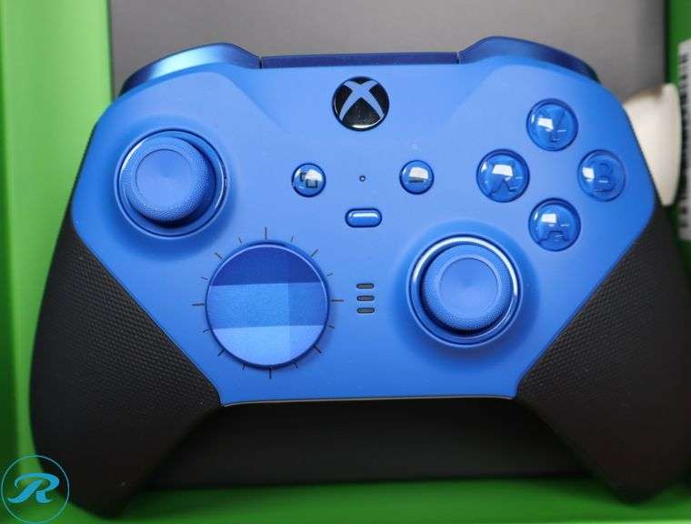 (3) Microsoft - Elite Series 2 Core Wireless Controller for Xbox - Blue - Used - Roller Auctions