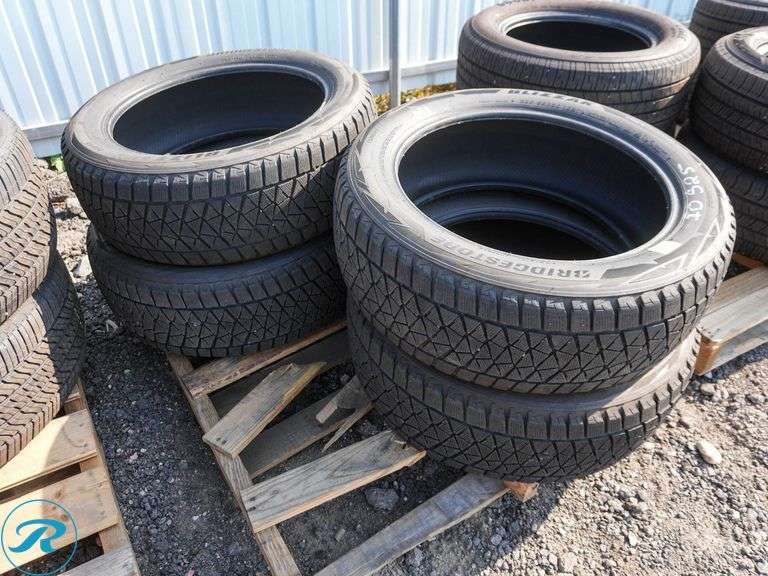 (4) 2024 Bridgestone Blizzak Tires, 235/55R20, 102T