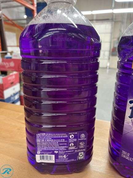 (3) Fabuloso Multi-Purpose Cleaner, Lavender, 210 fl oz - New - (2) New, (1) Like New/ Some Missing - Roller Auctions