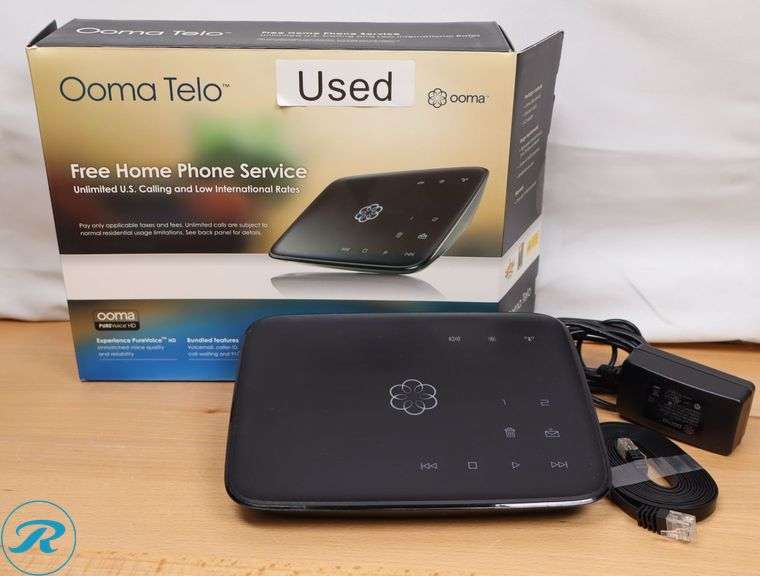 Ooma Telo Voip Free Home Phone Services - Used/Untested - Roller Auctions